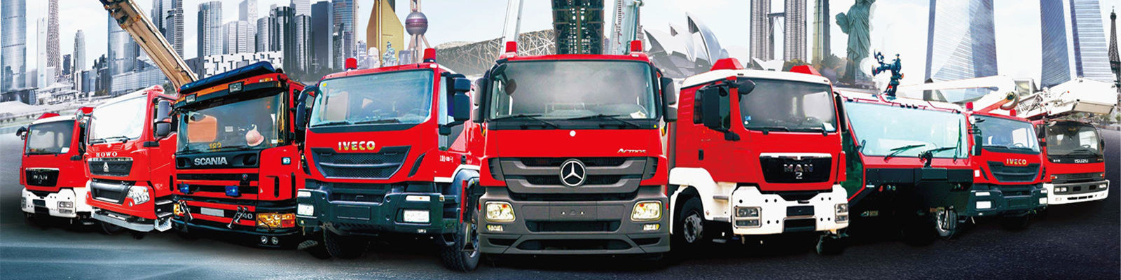Kualitas Truk Pemadam Kebakaran Komersial pabrik