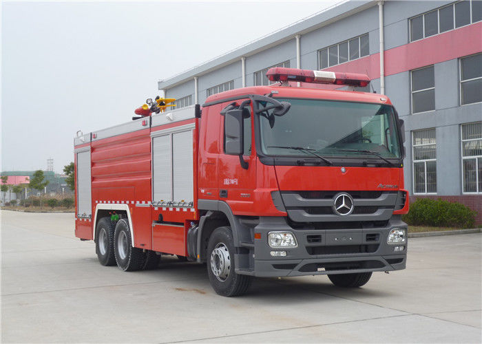 265KW 6x4 Driving Commercial Fire Trucks Water And Foam Tanker Fire Truck