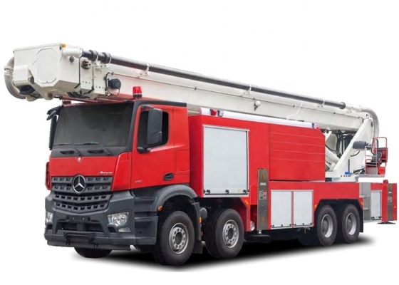 20m Water Tower Fire Truck 6 Ton Impor Chassis 6x4 Kendaraan Pemadam Kebakaran