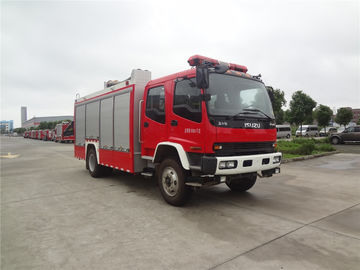 3500 liter air dan busa kendaraan pemadam kebakaran komersial dengan aliran 30L / s